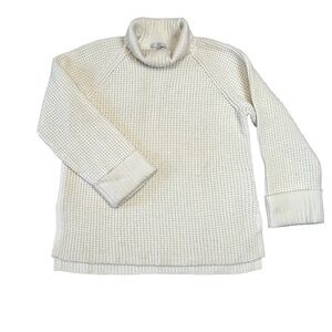 Joie Revolve Chunky Wool Knit Turtleneck Cuffed Oversized Sweater Size M #918